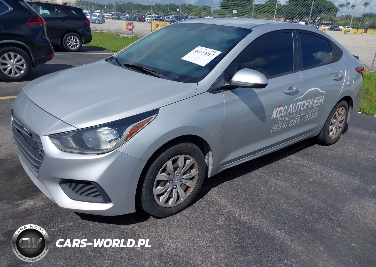 2021 Hyundai Accent Se VIN:3KPC24A69ME151255 - 2