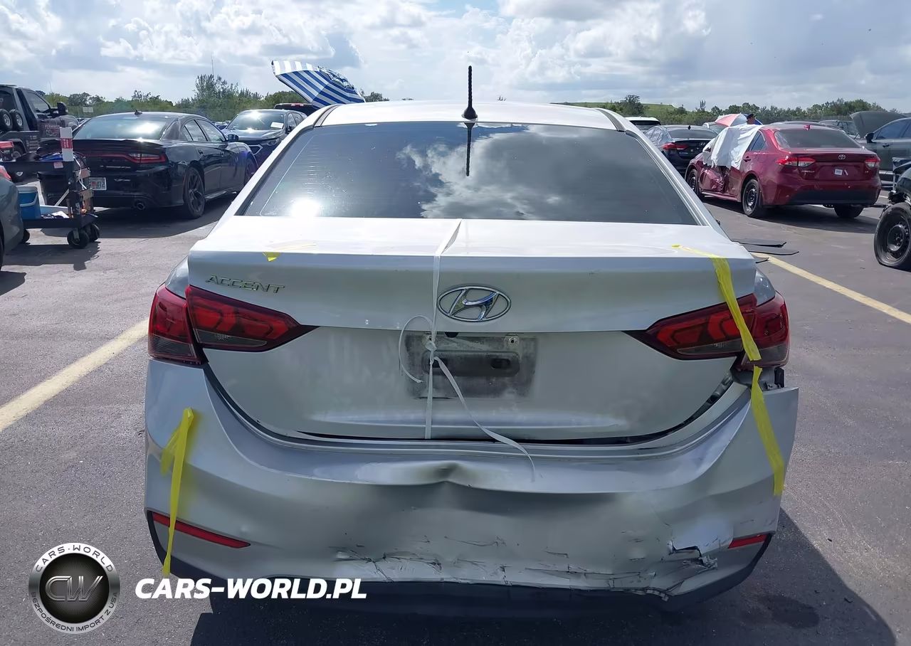 2021 Hyundai Accent Se VIN:3KPC24A69ME151255 - 6