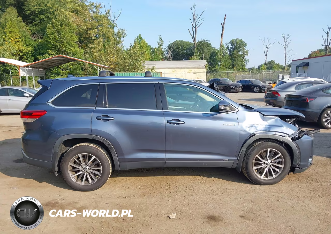 2019 Toyota Highlander Hybrid Xle VIN:5TDJGRFH5KS076492 - 13