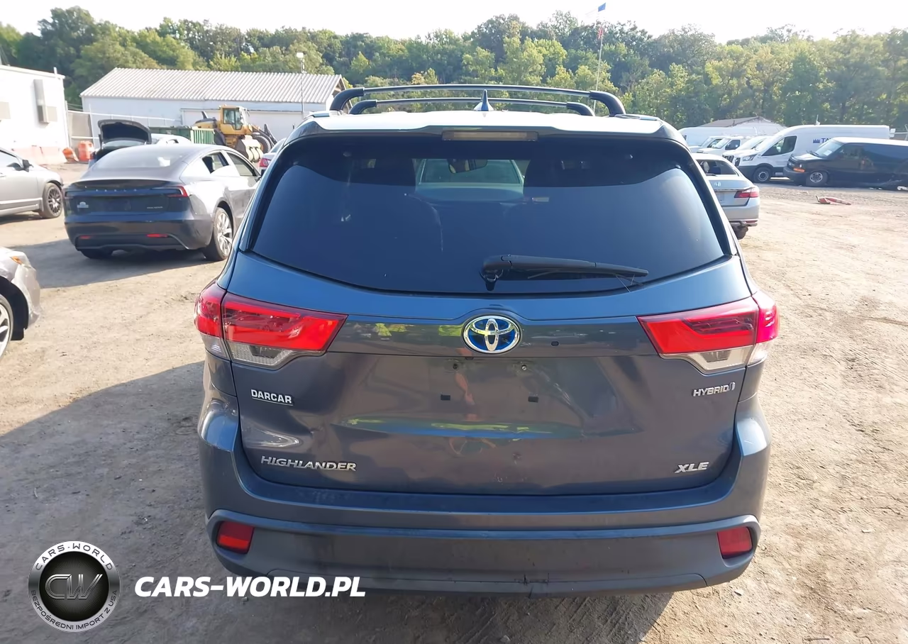 2019 Toyota Highlander Hybrid Xle VIN:5TDJGRFH5KS076492 - 16