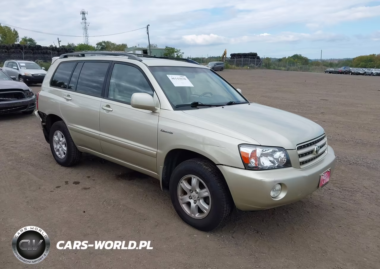 2003 Toyota Highlander Limited V6 VIN:JTEHF21A330132920 - 1