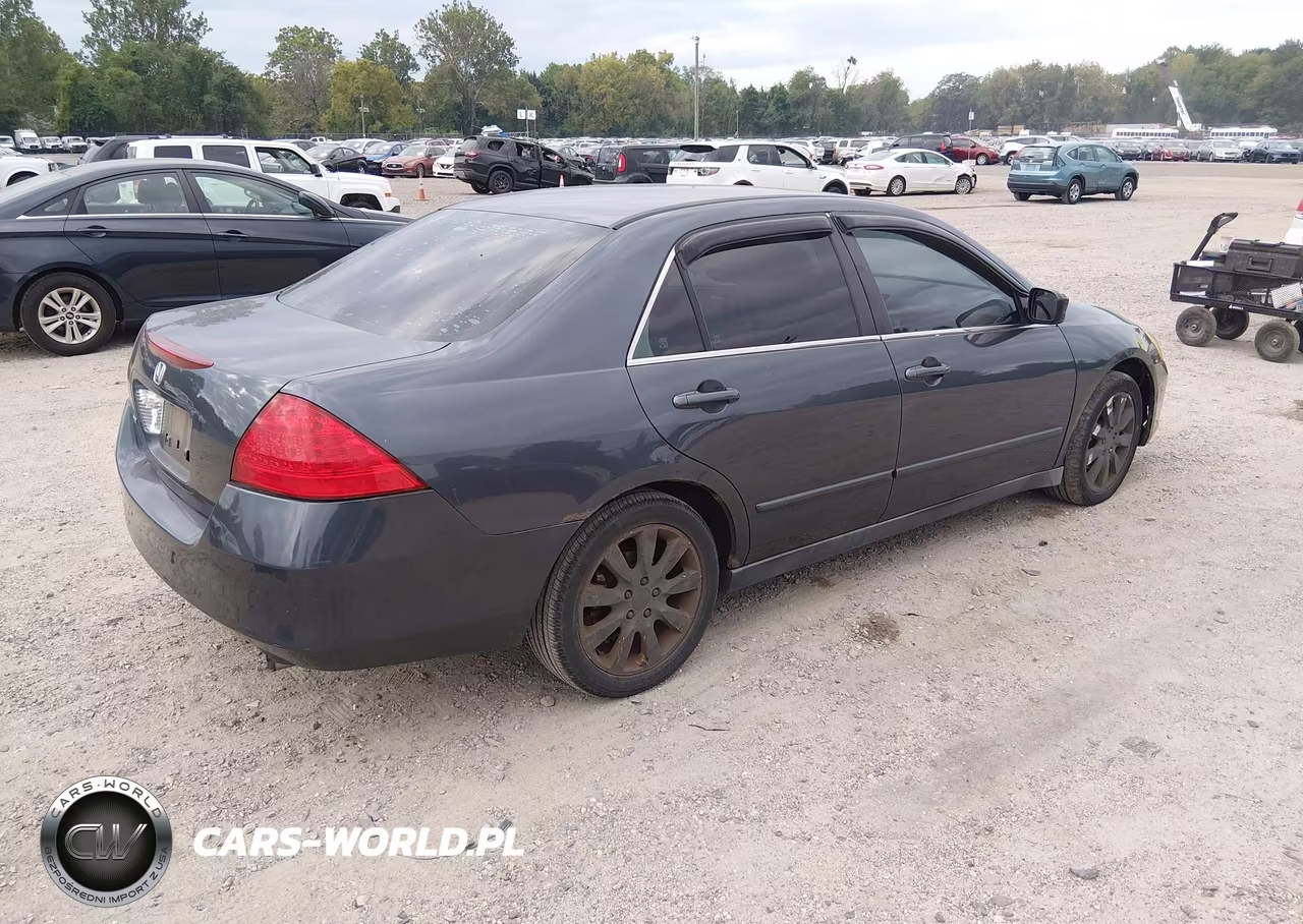 2007 Honda Accord 3.0 Se VIN:1HGCM66407A062325 - 4