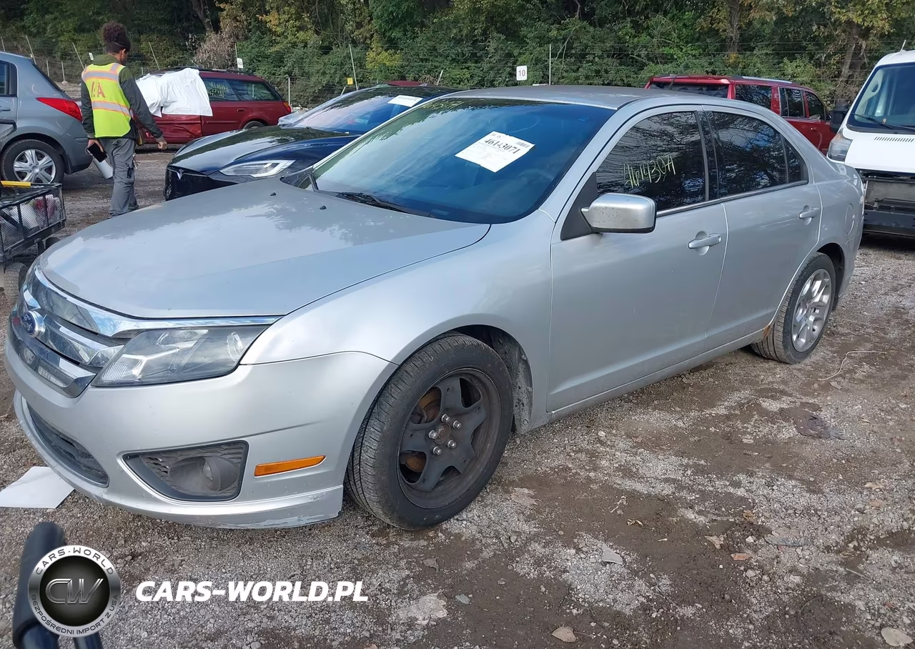 2010 Ford Fusion Se VIN:3FAHP0HA6AR348808 - 2