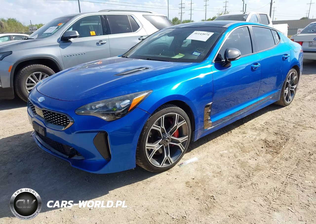 2019 Kia Stinger Gt1 VIN:KNAE45LC8K6055404 - 2