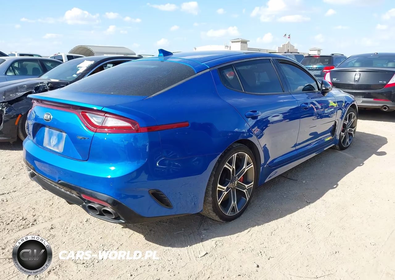 2019 Kia Stinger Gt1 VIN:KNAE45LC8K6055404 - 4