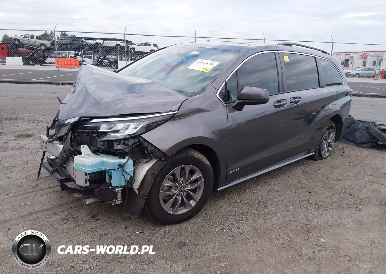 2021 Toyota Sienna Le VIN:5TDBSKFC4MS022859 - 2