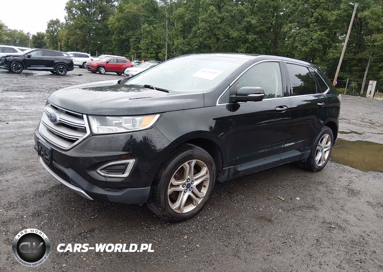 2017 Ford Edge Titanium VIN:2FMPK4K91HBB20407 - 2