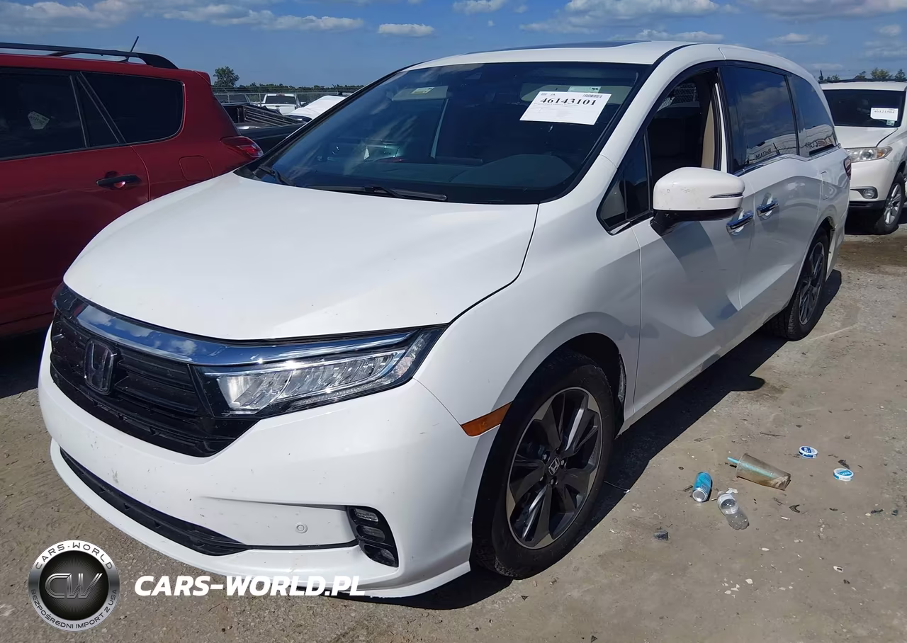 2022 Honda Odyssey Elite VIN:5FNRL6H92NB045194 - 2