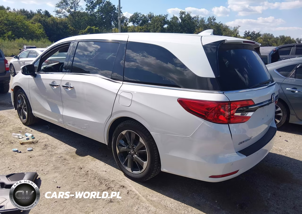 2022 Honda Odyssey Elite VIN:5FNRL6H92NB045194 - 3