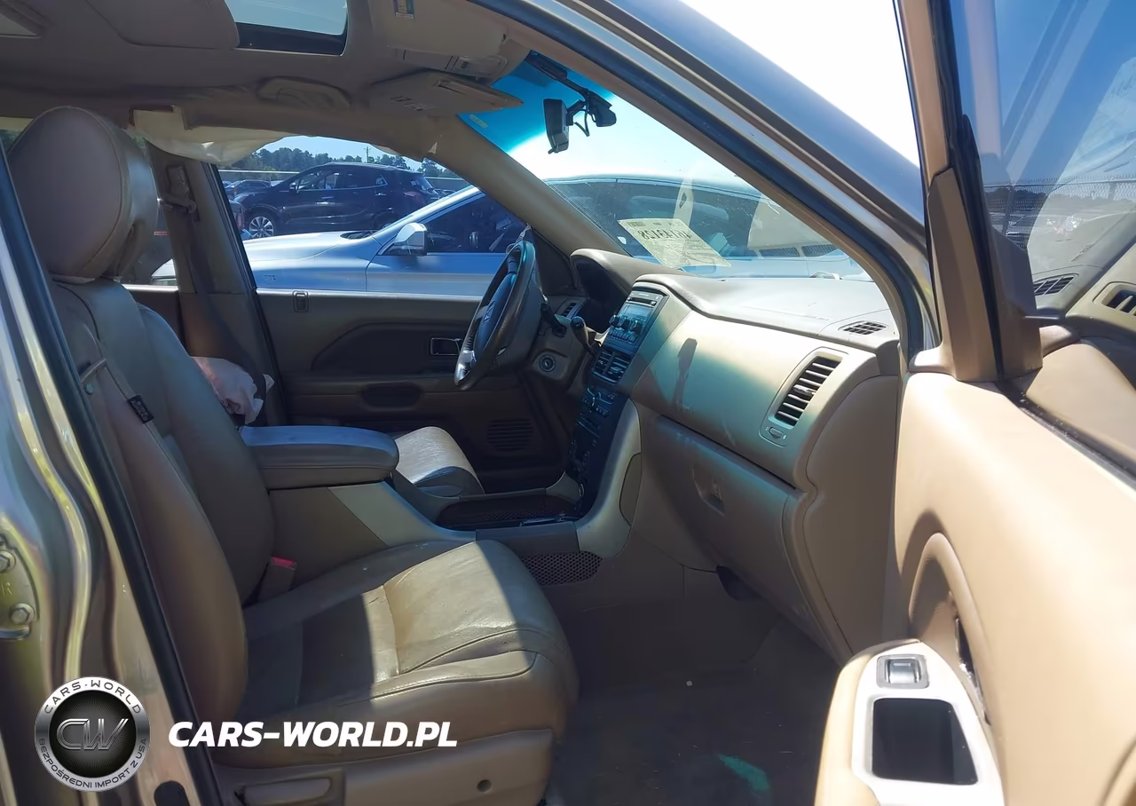 2007 Honda Pilot Ex-L VIN:5FNYF18607B020549 - 5