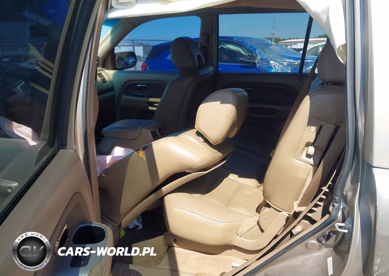 2007 Honda Pilot Ex-L VIN:5FNYF18607B020549 - 8
