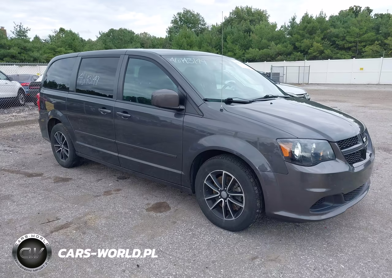 2016 Dodge Grand Caravan Se Plus
