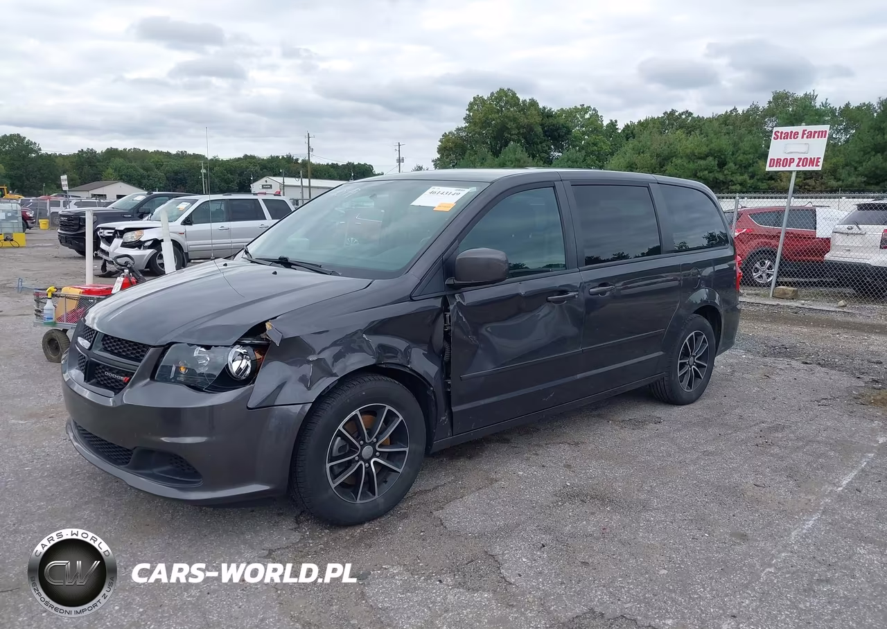 2016 Dodge Grand Caravan Se Plus VIN:2C4RDGBG2GR125628 - 2