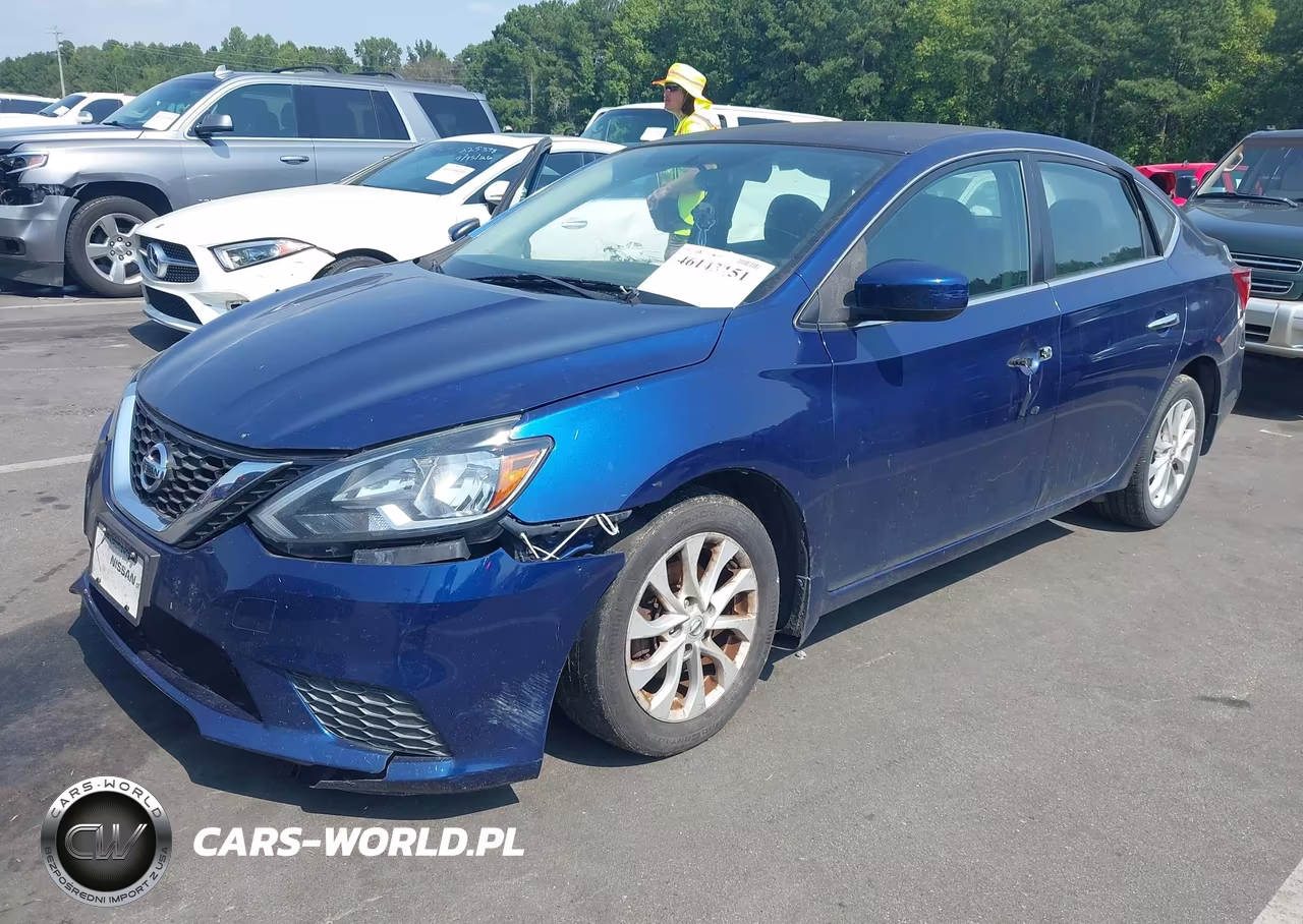 2019 Nissan Sentra Sv VIN:3N1AB7AP3KY256406 - 2