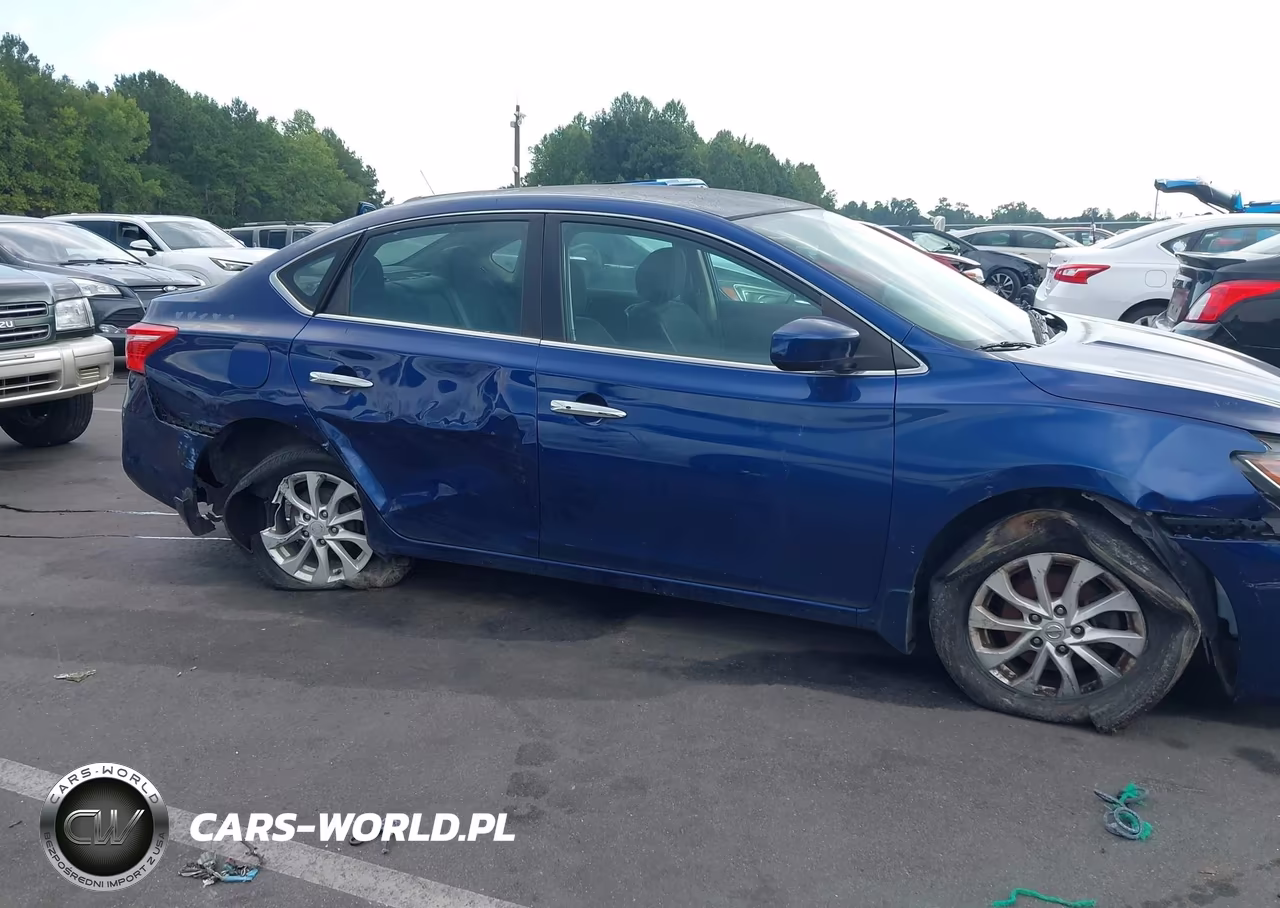 2019 Nissan Sentra Sv VIN:3N1AB7AP3KY256406 - 6