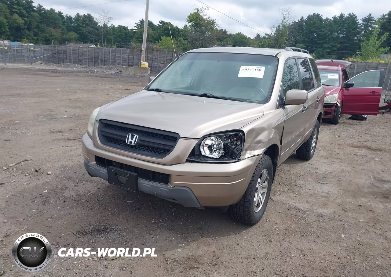 2004 Honda Pilot Ex VIN:2HKYF18414H567342 - 2