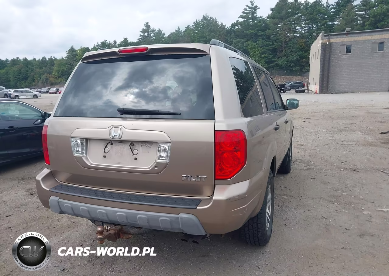 2004 Honda Pilot Ex VIN:2HKYF18414H567342 - 4