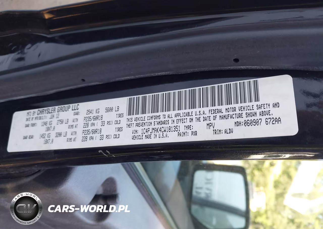 2012 Jeep Liberty Sport VIN:1C4PJMAK4CW181351 - 9