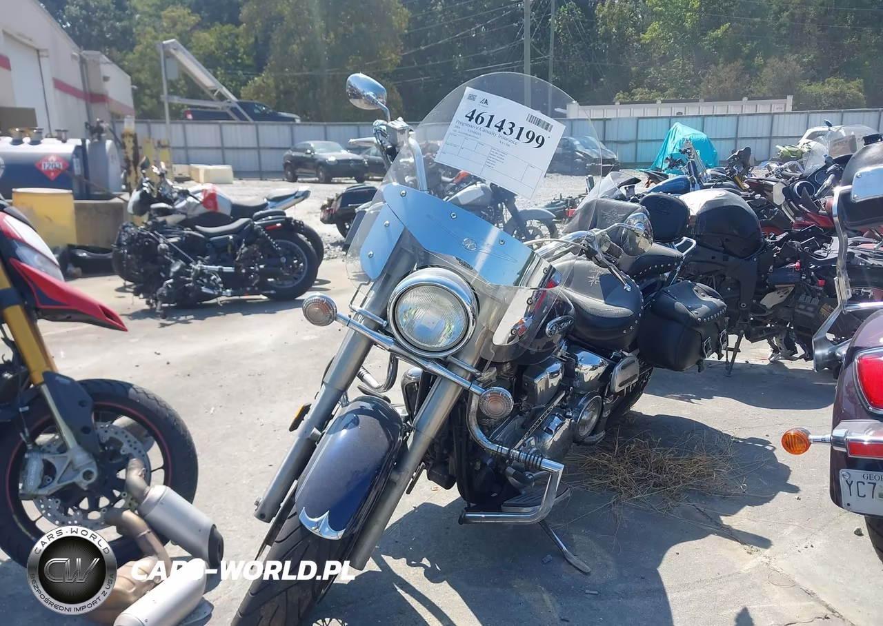 2008 Yamaha Xv1700 A-As-At VIN:JYAVP28E58A001420 - 2