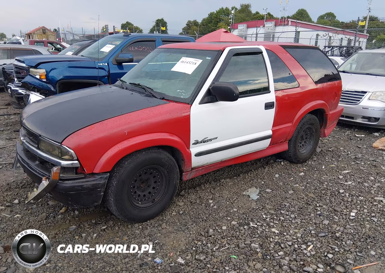 2003 Chevrolet Blazer Xtreme VIN:1GNCS18X93K102945 - 2