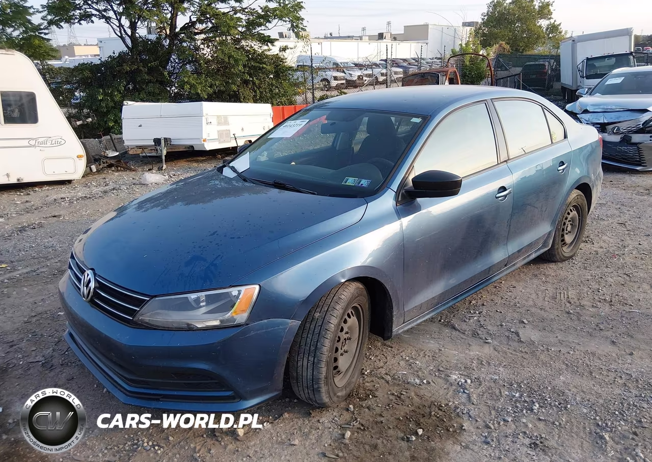 2015 Volkswagen Jetta 2.0L S VIN:3VW2K7AJ1FM342322 - 2
