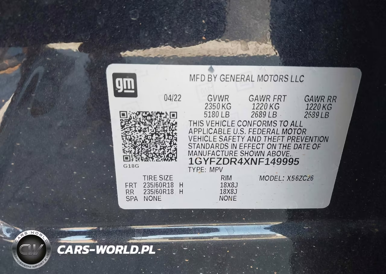 2022 Cadillac Xt4 Awd Premium Luxury VIN:1GYFZDR4XNF149995 - 9