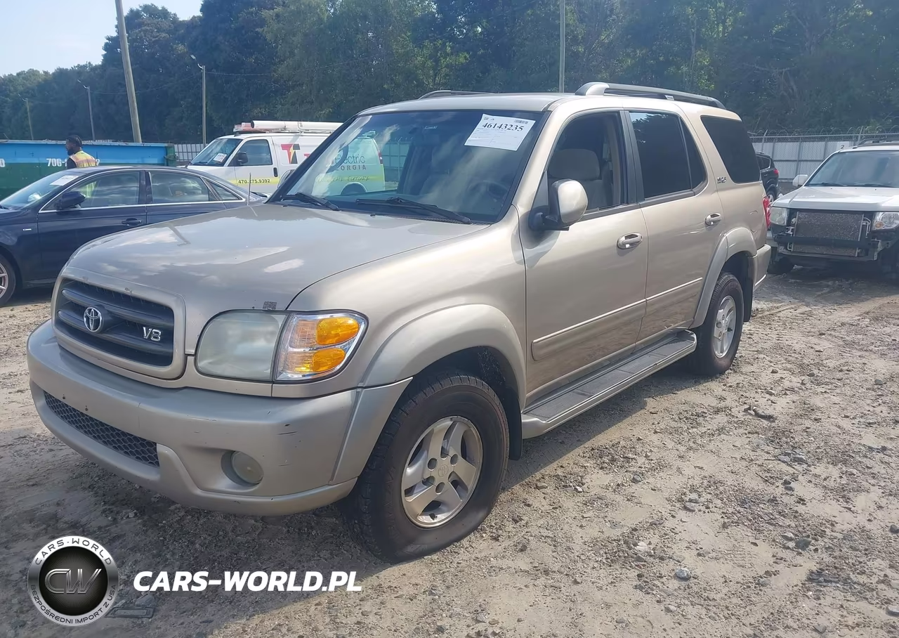 2004 Toyota Sequoia Sr5 V8 VIN:5TDZT34A14S213240 - 2
