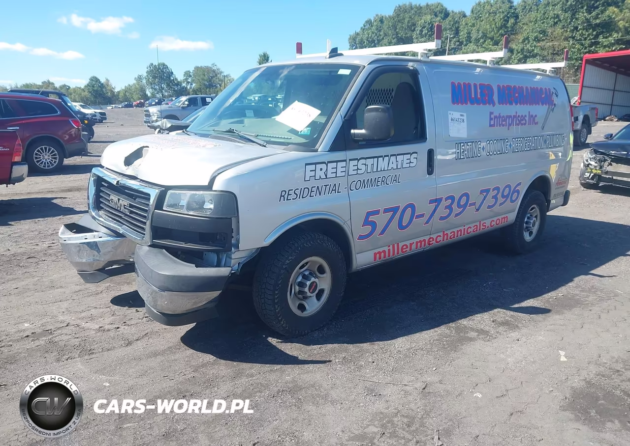 2019 GMC Savana 2500 Work Van VIN:1GTW7AFG6K1357339 - 2
