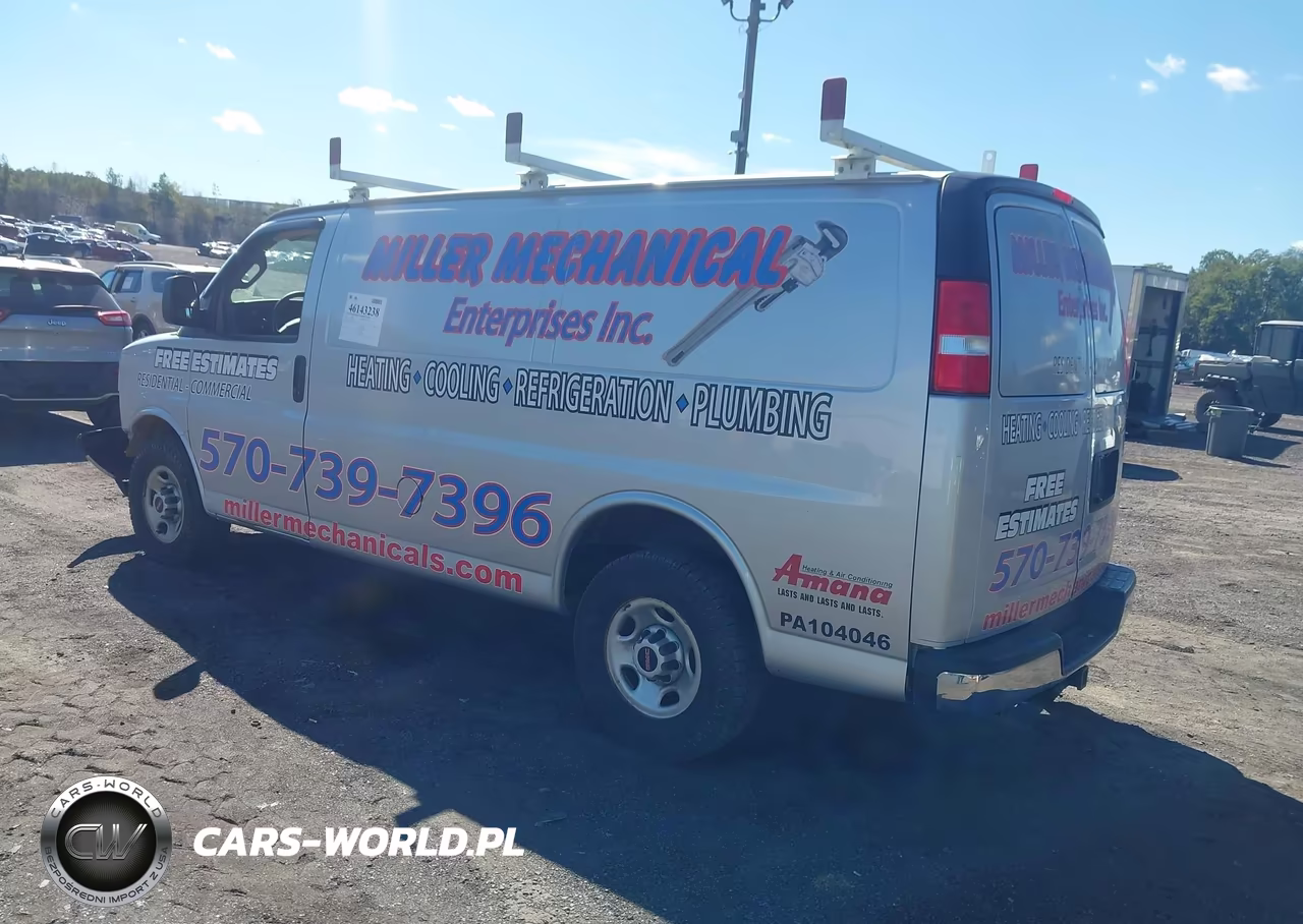 2019 GMC Savana 2500 Work Van VIN:1GTW7AFG6K1357339 - 3
