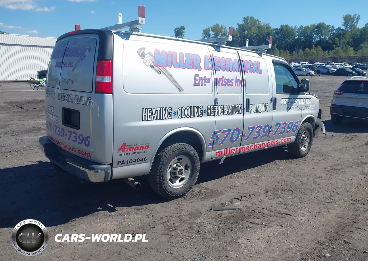 2019 GMC Savana 2500 Work Van VIN:1GTW7AFG6K1357339 - 4