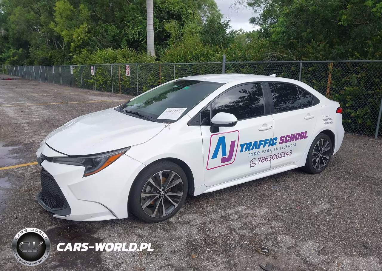 2021 Toyota Corolla Le VIN:5YFEPMAE5MP262806 - 2