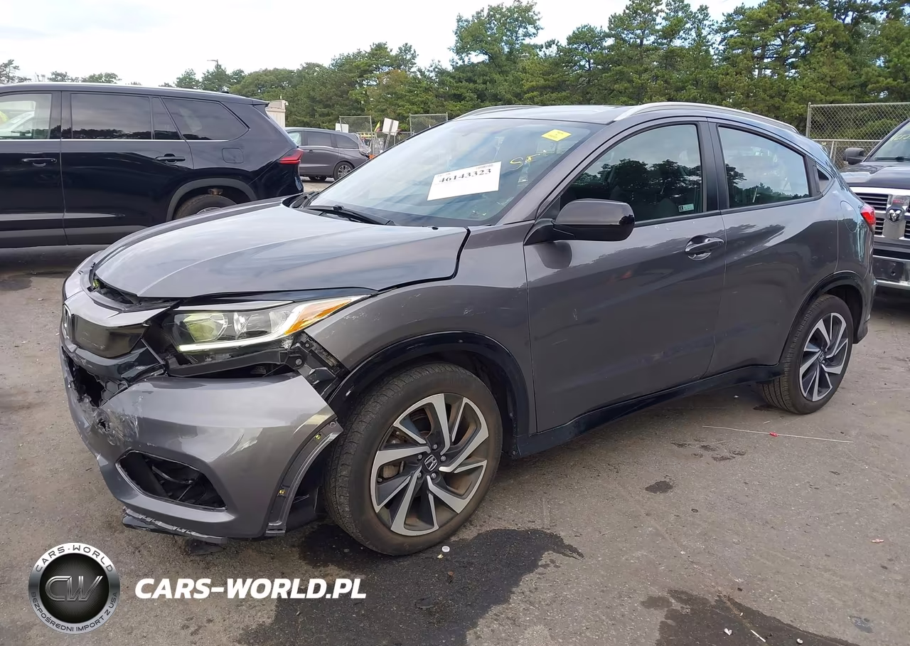 2019 Honda Hr-V Sport VIN:3CZRU6H10KG728762 - 2