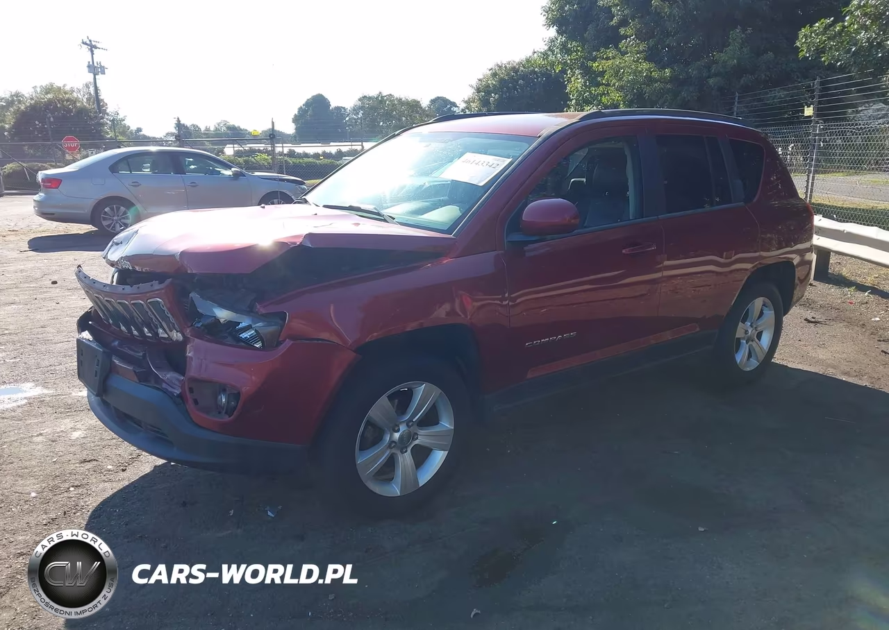 2014 Jeep Compass Latitude VIN:1C4NJDEB2ED852175 - 2