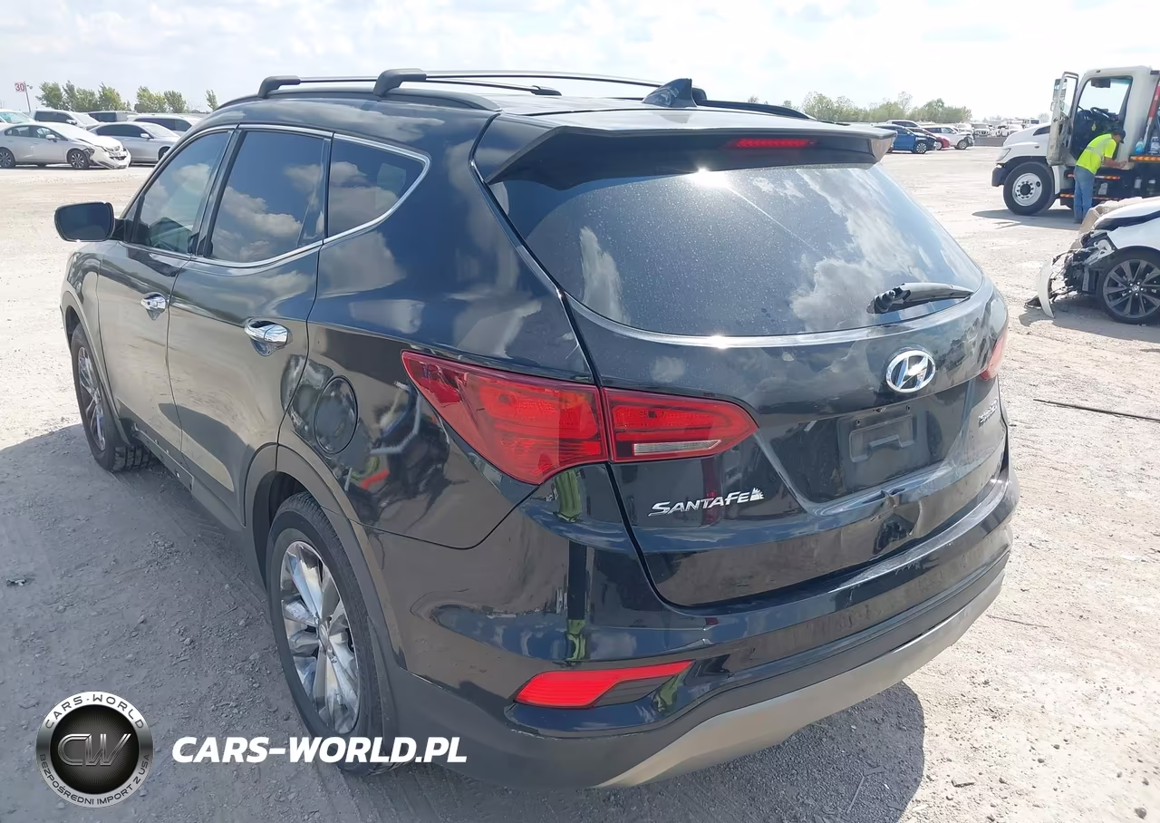 2017 Hyundai Santa Fe Sport 2.0T VIN:5XYZU4LA9HG496106 - 3