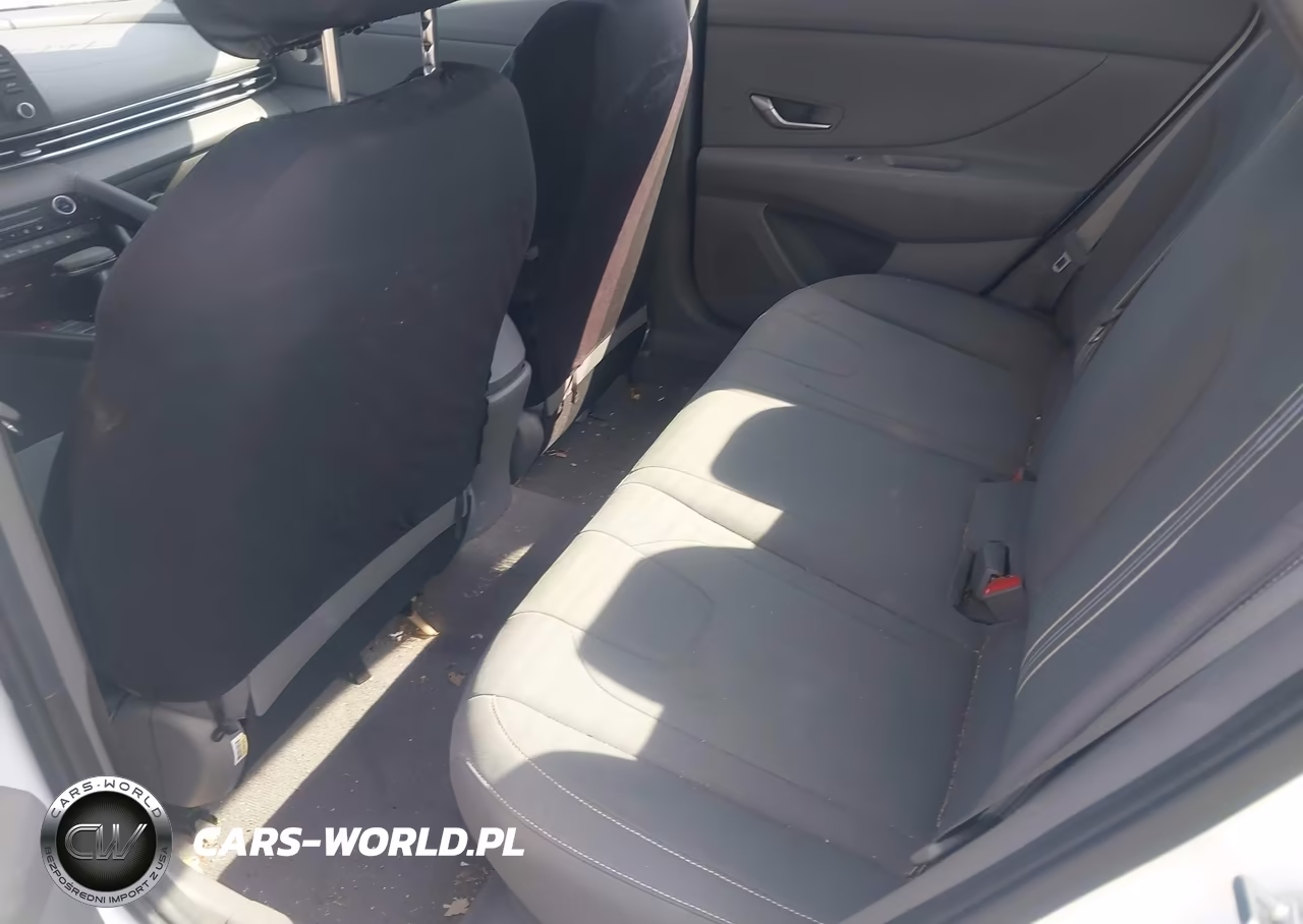2021 Hyundai Elantra Hybrid Blue VIN:KMHLM4AJ7MU008218 - 8