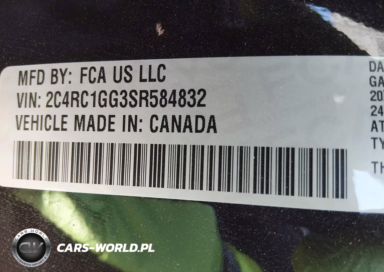 2025 Chrysler Pacifica Limited VIN:2C4RC1GG3SR584832 - 9