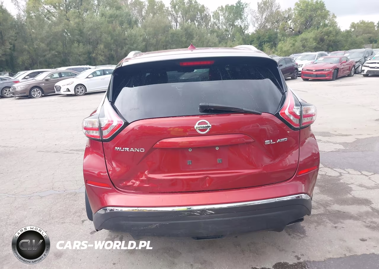2015 Nissan Murano Sl VIN:5N1AZ2MH1FN210474 - 16