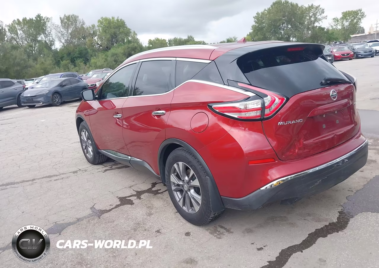 2015 Nissan Murano Sl VIN:5N1AZ2MH1FN210474 - 3