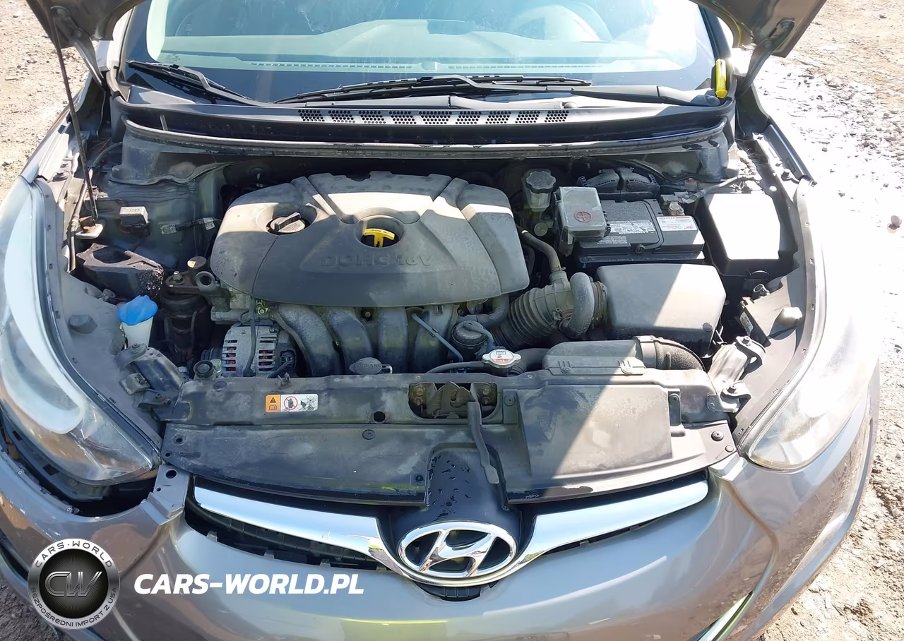 2014 Hyundai Elantra Se VIN:5NPDH4AE6EH470913 - 10