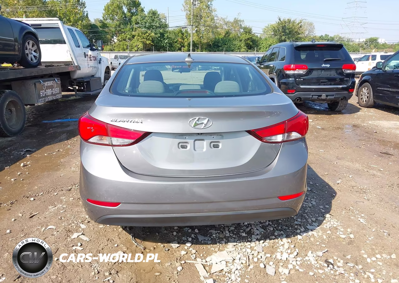 2014 Hyundai Elantra Se VIN:5NPDH4AE6EH470913 - 16