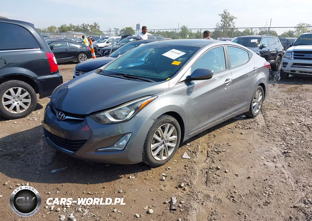 2014 Hyundai Elantra Se VIN:5NPDH4AE6EH470913 - 2