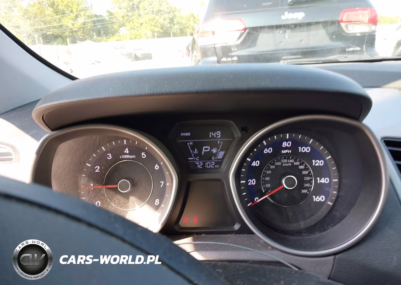 2014 Hyundai Elantra Se VIN:5NPDH4AE6EH470913 - 7