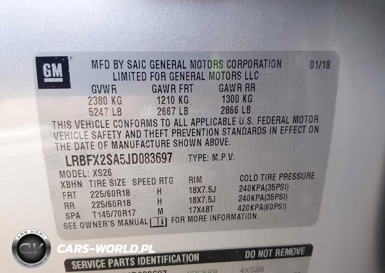 2018 Buick Envision Essence VIN:LRBFX2SA5JD083697 - 9