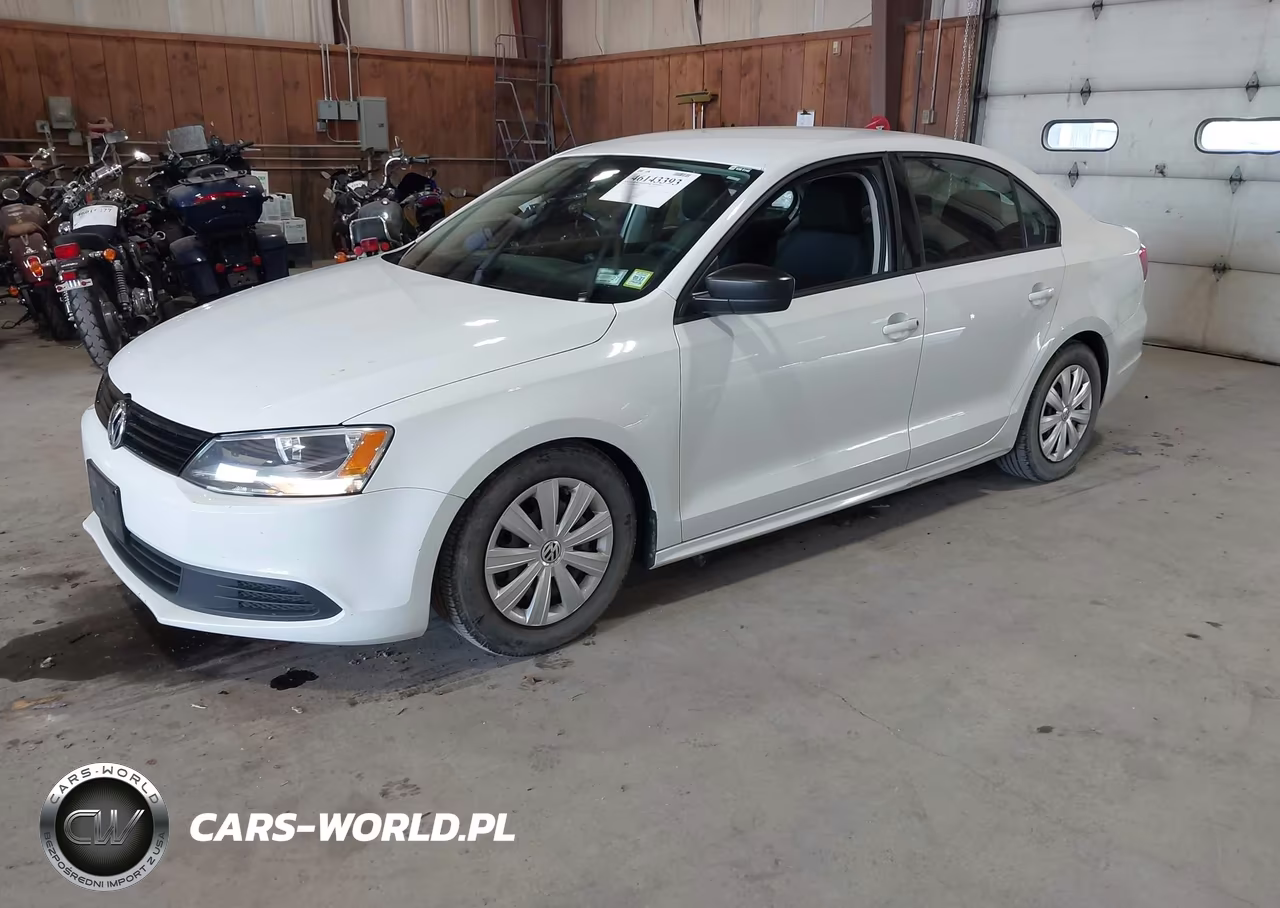 2014 Volkswagen Jetta 2.0L S VIN:3VW1K7AJ1EM433777 - 2