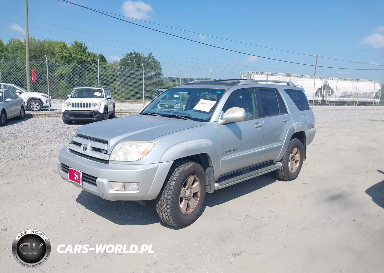 2003 Toyota 4Runner Limited V8 VIN:JTEBT17R730012706 - 2