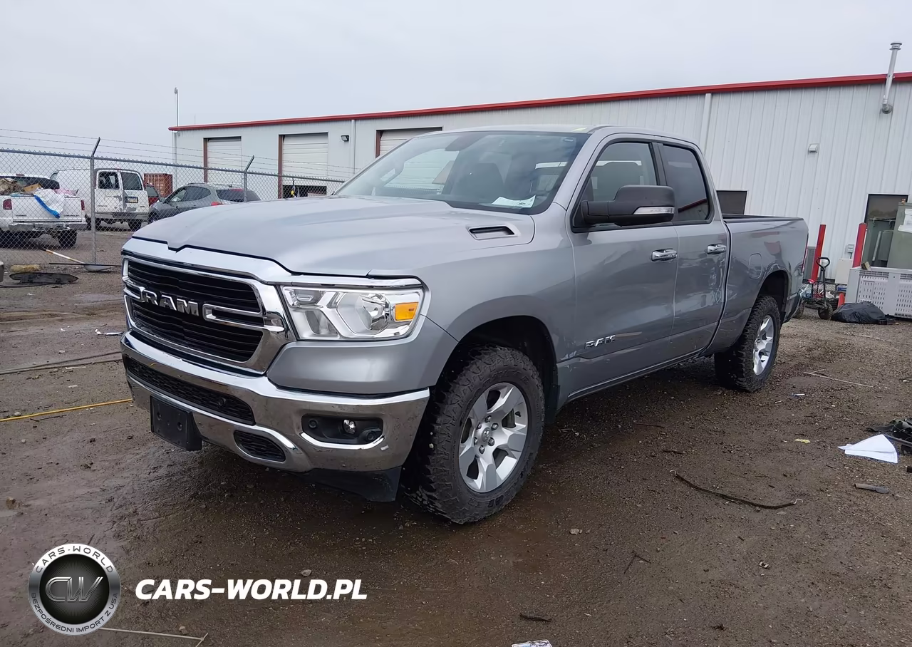2019 Ram 1500 Big Horn-Lone Star 4X4 6'4 Box VIN:1C6SRFBT6KN772119 - 2