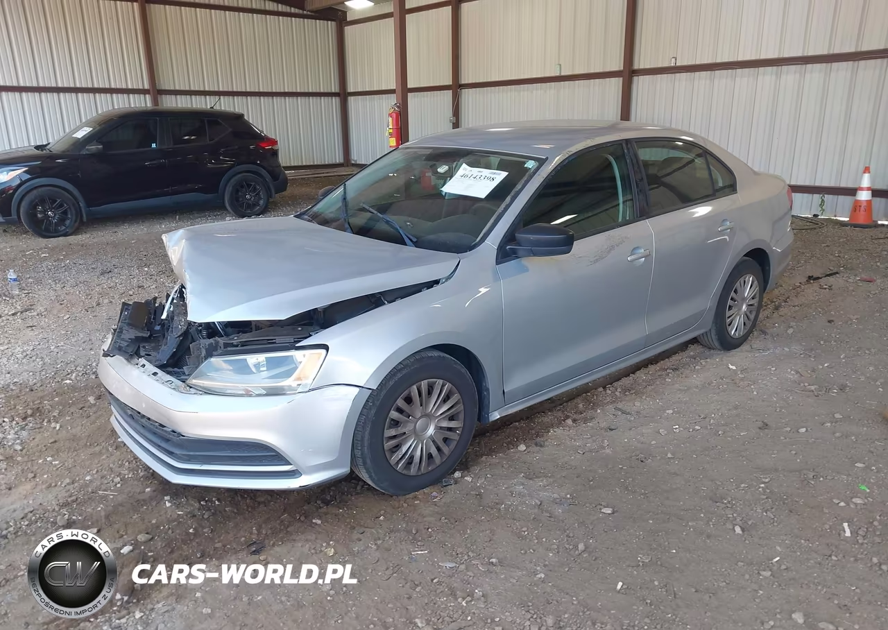 2015 Volkswagen Jetta 2.0L S VIN:3VW2K7AJ6FM286684 - 2