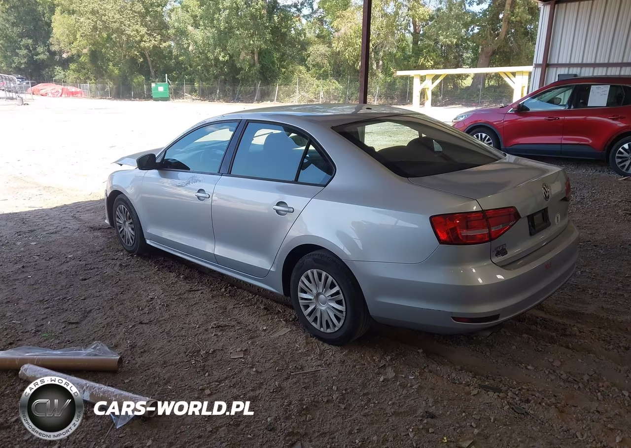 2015 Volkswagen Jetta 2.0L S VIN:3VW2K7AJ6FM286684 - 3