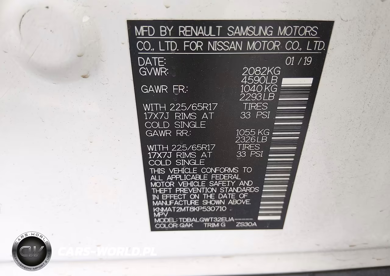 2019 Nissan Rogue Sv VIN:KNMAT2MT8KP530710 - 9