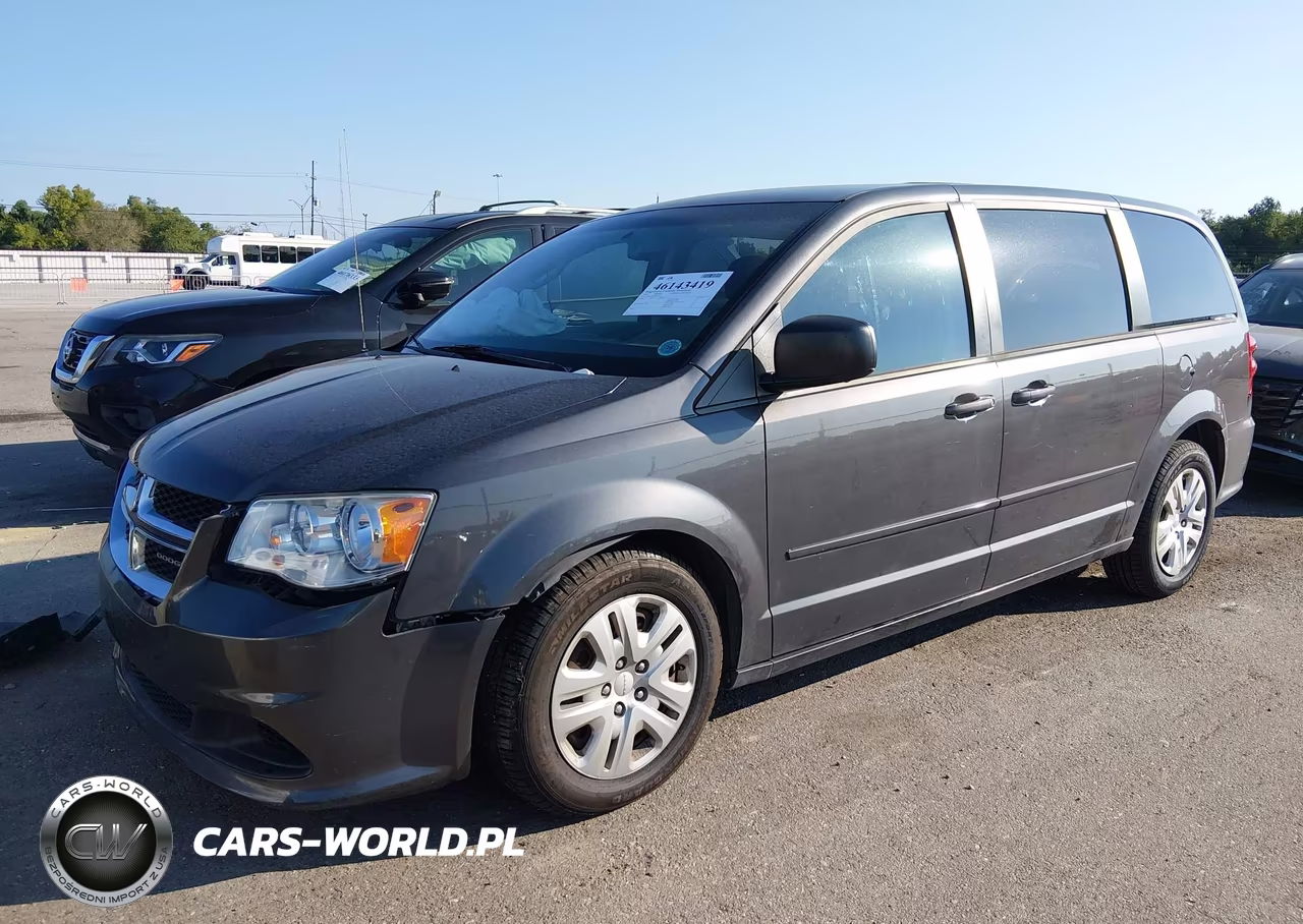 2017 Dodge Grand Caravan Se VIN:2C4RDGBG3HR701356 - 2